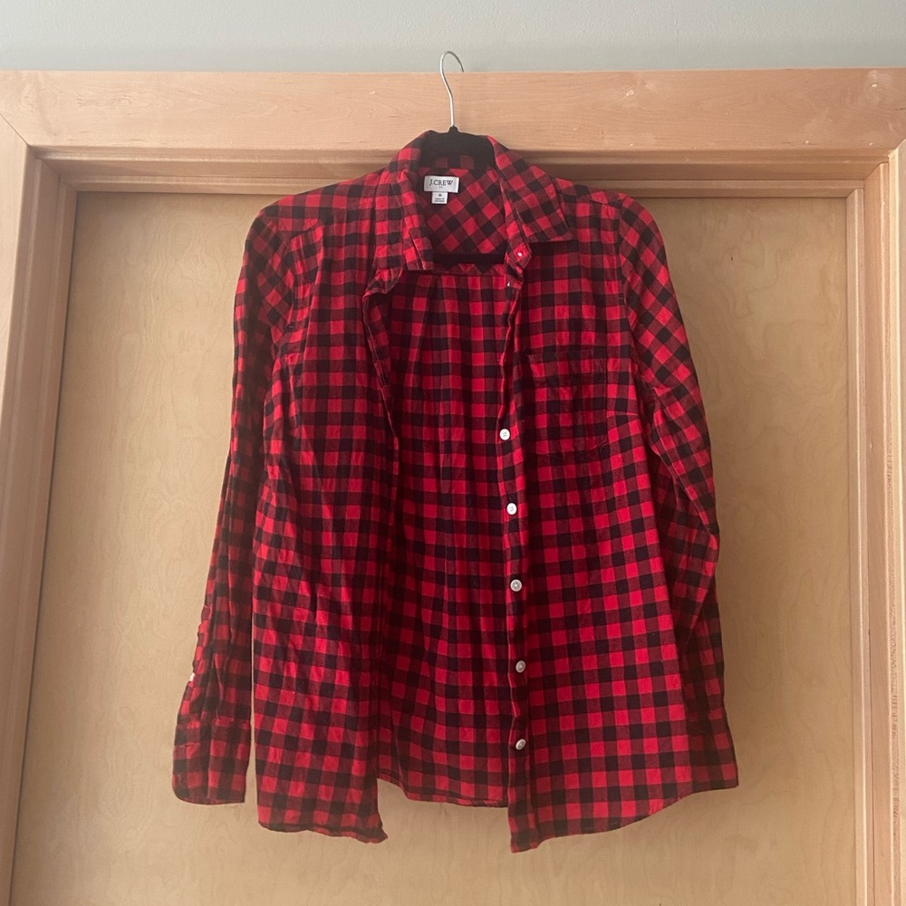 Jcrew Buffalo plaid button up shirt